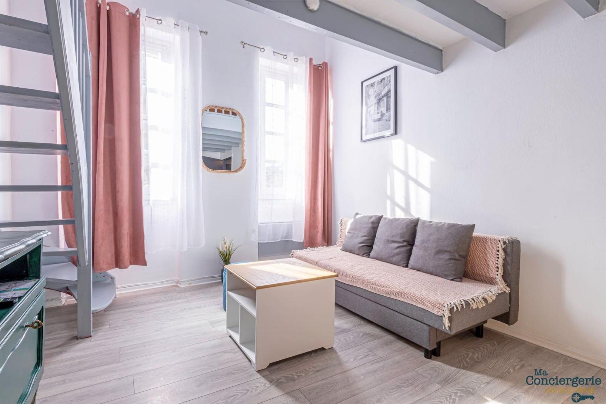 Апартаменты Duplex Champetre : Gare, Marche, Hypercentre Тулуза Экстерьер фото